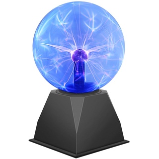 6 Zoll Magische Plasmakugel, Elektrostatische Kugel Berührungsempfindliche Blitzkugel, Physik Blitzlicht Plasmalampe Sphäre, Globe Sphere Light, Touch Sensitive Lampe, Blinkende Pädagogisches Spi