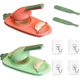 Famini Hand Pierogi Form 2 in 1 Plastik Set von 2 Stücken
