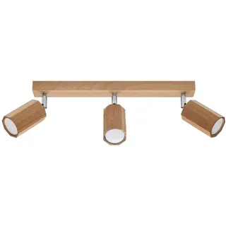 Sollux lighting Deckenlampe Holz Eiche