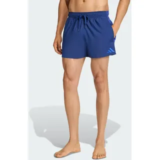 adidas Badeshorts ADIDAS PERFORMANCE "3-STREIFEN 3-INCH", Herren, Gr. 3XL, N-Gr, dunkelblau, semi lucid blau, Gewirkt, Obermaterial: 100% Polyester, Badehosen Badeshorts
