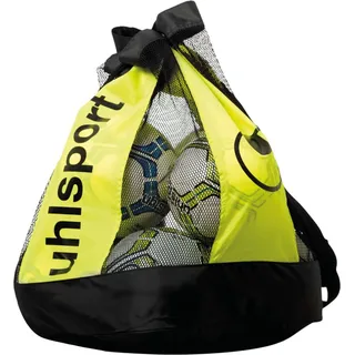 Uhlsport BALLBAG (12 BALLS) One Size schwarz/fluo gelb - Rot