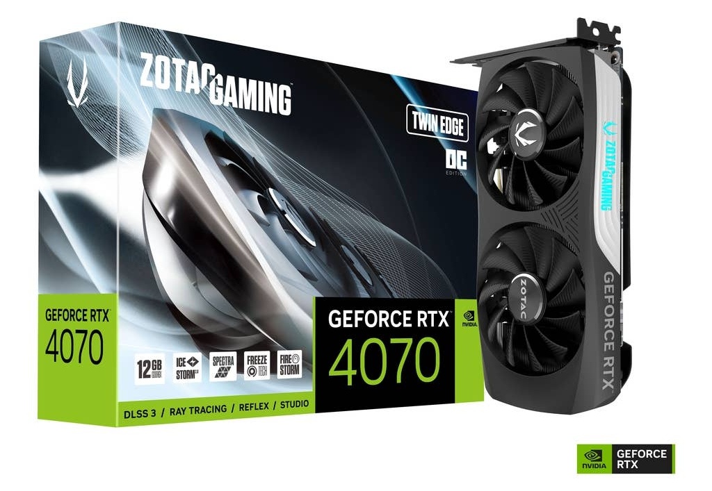 Bild von Gaming GeForce RTX 4070 Twin Edge OC 12 GB GDDR6X