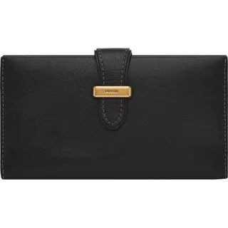 Fossil Tremont Tab Clutch Damen Geldbörse bla black
