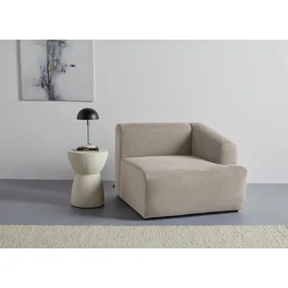 LeGer Home by Lena Gercke Sessel LYZA 96 x 96 x 74 cm Beige/Taupe