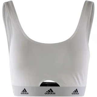 adidas Damen Scoop Bralette - Sport Active Comfort Cotton | Bequeme Unterwäsche