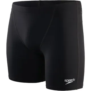 Speedo Herren ECO Endurance+ V Cut Mid Jammer Schwimmhose | Chlorbeständig | Recyclingmaterial | Bequeme Passform | Schwimmtraining | Fitness Black 28