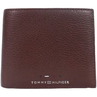 Tommy Hilfiger Herren Geldbeutel Premium Cc & Coin aus Leder, Braun (Cognac), Einheitsgröße