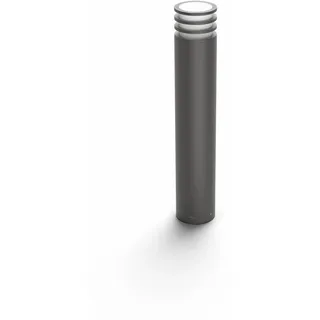 Philips Wegeleuchte Aluminium 77,0 cm inkl. E27 LED-Lampe grau