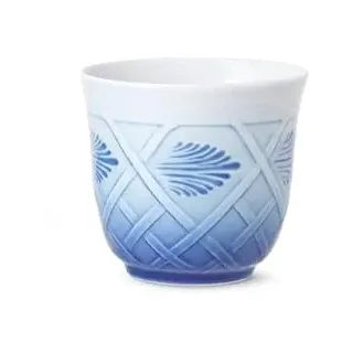 Royal Copenhagen Collectibles Thermobecher aus Porzellan in der Farbe Blau-Weiß 26cl, Maße: 12cm x 12cm x 12cm, 1064059