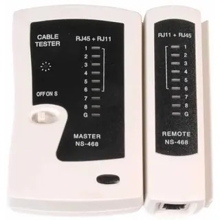 TENMA - RJ11 und RJ45 Netzwerkkabel Tester
