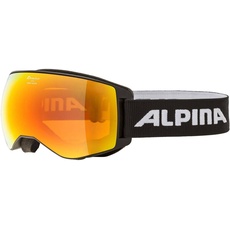Bild Sports Naator HM Skibrille Kunststoff/Polycarbonat Schwarz-Orange 100% UV-Schutz, A7269 8 31 Einheitsgröße