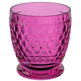 Villeroy & Boch – Boston Berry Wasserglas Lila, Spülmaschinenfest, Trinkglas, Buntes Glas, Saftglas, Glas für Wasser und Saft, Wassergläser, Kristallglas