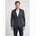 Herren Gr 52 blau 75 Polyester 22 Viskose 3 Elasthan Sakkos Jerseysakko