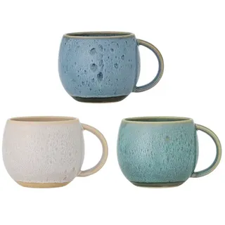 Bloomingville - Harriet Mug (Set of 3) - Blue
