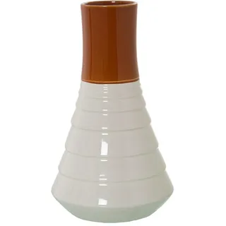 Alexandra House Living Vase, Creme, Terrakotta, Keramik, 18 x 18 x 33 cm