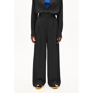 KAAYUA LEINENHOSE | Leinen-Mix - schwarz (M)