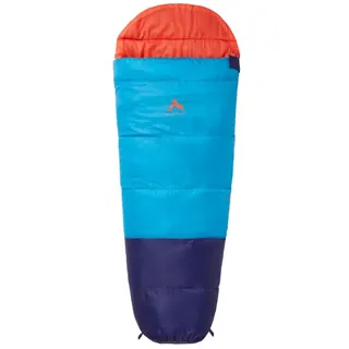 Mc Kinley McKINLEY Unisex Jugend Active II 10 Schlafsack, Blue/Navy Dark/Red, 140L