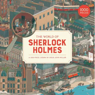 LAURENCE KING The World of Sherlock Holmes: A Jigsaw Puzzle, Silver