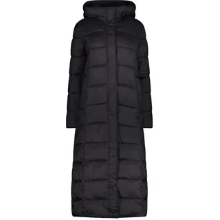 CMP Woman Long Coat FIX Hood nero (U901) 42