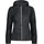 CMP Damenjacke mit fester Kapuze Schwarz-Graffit L