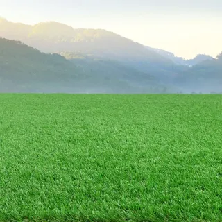 Steffensmeier Kunstrasen Michigan | Sonnenstunden: 20.000 | 32 mm | Outdoor | Meterware | wasserfest | Grün, Größe: 100x100 cm