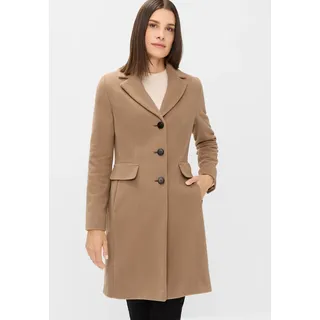 Fuchs Schmitt Kurzmantel Wollmix mit Kaschmir-Anteil, beige
