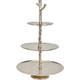 Xxxl Etagere , Metall , rund , 34x53x18 cm , Geschirr, Tischkultur & Serviergeschirr, Etageren