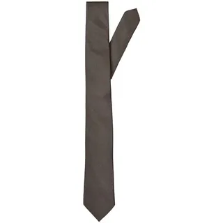 SELECTED HOMME Herren SLHNEW Plain TIE 7CM NOOS B Krawatte, Braun (Demitasse Demitasse), One Size