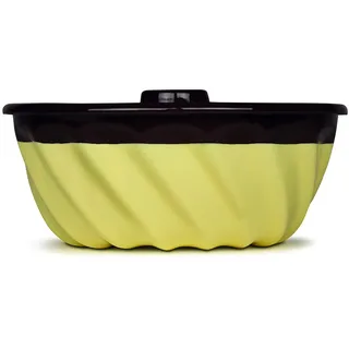 Riess, 0495-573, Gugelhupfform Ø 22cm, SCHOKO/VANILLE SARAH WIENER, Vol. (rec.): 2,6 Liter, Made in Österreich, LBH: 23,5x23,5x12,1cm, 0,690kg, Induktion kompatibel