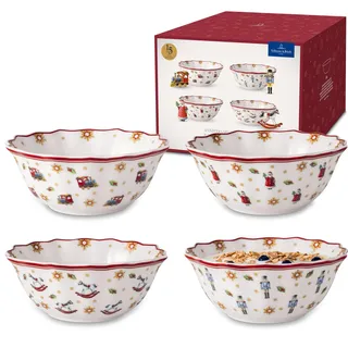 Villeroy & Boch Toy's Delight Jubiläums-Schalen Set 4-tlg. Mehrfarbig