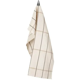 Asa Selection ASA Kitchen Geschirrtuch aus Baumwolle und Leinen in der Farbe Nude-Kariert, Maße: 50cm x 70cm, 37823065