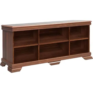 Wohnzimmer Kollektion Sideboard Möbel TV Lowboard Tisch Schrank Niedriges Regal - Braun