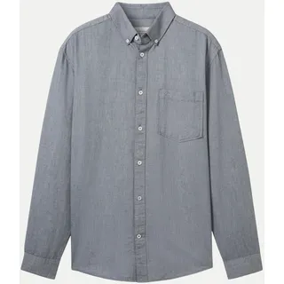 Tom Tailor Langarmhemd Navy Chambray S