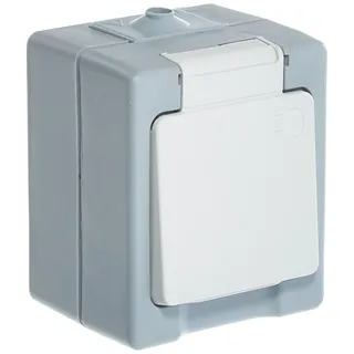 Kopp Schuko-Steckdose 1-fach Grau 1 St.