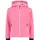 CMP Kid Gjacket Fix Hood Pink fluo-bianco 12CN 164