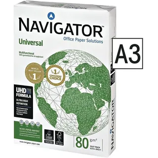 Navigator A3 80 g/m2 500 Blatt