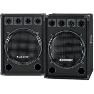 McGrey DJ-1522 Partykeller/DJ-Box Paar 2x 800W