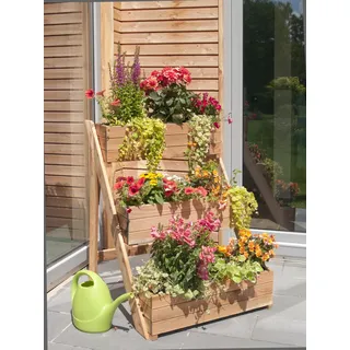 Kräutertreppe Lärche 78x92x102 cm