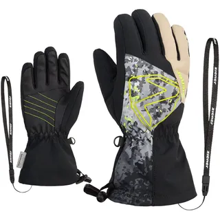 Ziener Kinder Laval Ski-Handschuhe/Wintersport | wasserdicht, extra warm, Wolle