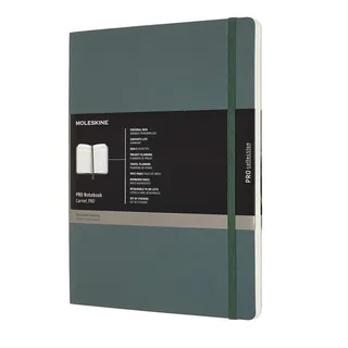Moleskine Notizbuch liniert Extra Large 19 x 25 cm Waldgrün