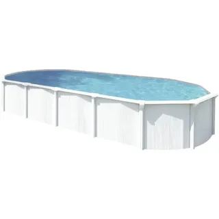 Aufstellpool Stahlwandpool-Set Green Line Evolution oval 610x370x132 cm inkl. Sa