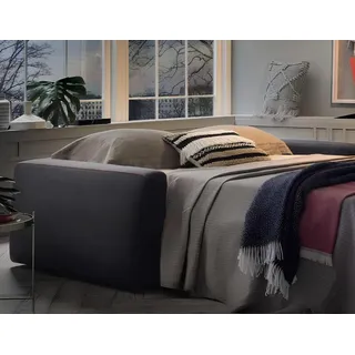 Sofas Couch Polster Moderne Couchen Wohnlandschaft Sofa 3 Sitzer Italien Möbel - Grau