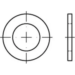 F. REYHER Nchfg. GmbH & Co. KG Scheibe DIN 433-1 6,4x11x1,6 Stahl 140 HV 250 Stück