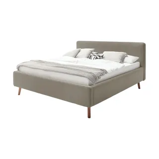 Meise Möbel Polsterbett Mattis ¦ braun ¦ Maße cm B: 200 H: 102