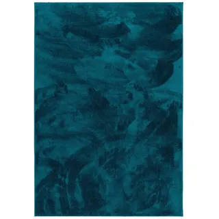 Pergamon Hochflor-Teppich Hochflor Langflor Teppich Super Soft Melia, Rechteckig, Höhe: 20 mm blau 80 cm x 150 cm x 20 mm