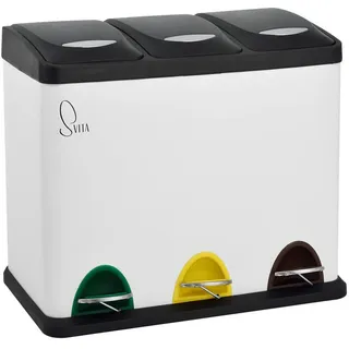 Svita Tretmülleimer Tc3X8 , Metall , 47x38x28 cm , Haushalt & Kleinelektro, Reinigung, Mülleimer & Abfallsammler