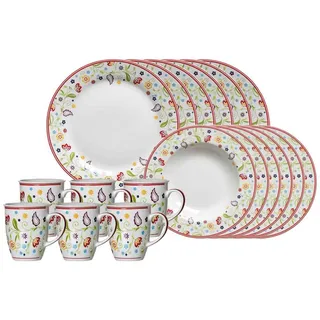 Ritzenhoff & Breker Shanti Doppio Tafelservice 18-tlg. bunt/mehrfarbig