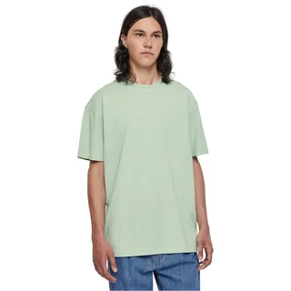 Urban Classics Herren Heavy Oversized Tee – Weites T-Shirt im Oversize Fit aus Baumwolle, schweres Jersey Shirt für Streetwear, Freizeit & entspannte Outfits,Vintagegreen,M