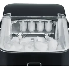 Bild von Caso IceChef Compact Eiswürfelbereiter (120 Watt, Matt Schwarz)