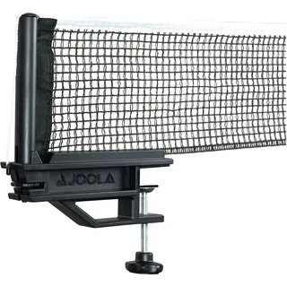 Joola Tischtennisnetz Outdoor Weatherproof - Tischtennis Netz Robust Wetterfest Mit Schraubtechnik - Höhenverstellbar mit Feststellschraube, schwarz,183 cm x 15,25 cm